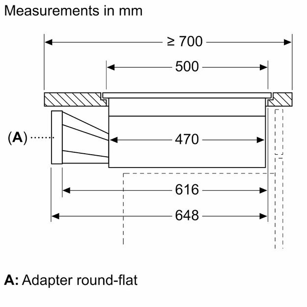 Indukcinė kaitlentė su integruotu gartraukiu Siemens EX807NX68E 2