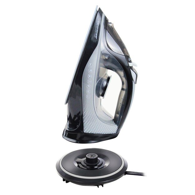 Esperanza EHI011 Steam iron Ceramic soleplate Grey, Black 2600 W 15