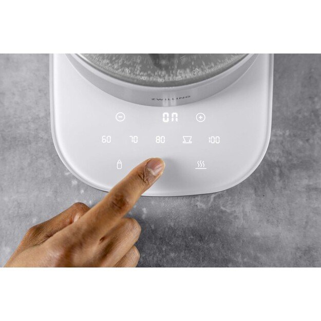 El. virdulys ZWILLING Enfinigy sidabro sp.