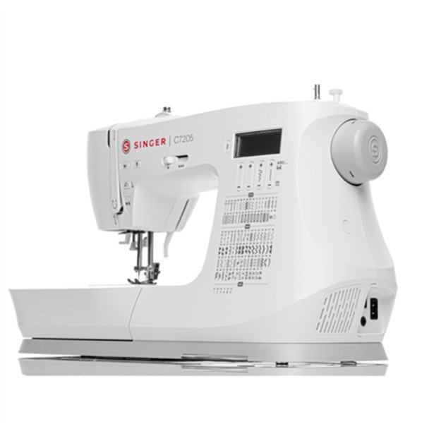 Singer | Sewing Machine | C7205 | Number of stitches 200 | Number of buttonholes 8 | White 2