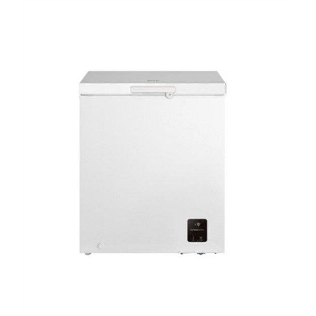 Gorenje | Freezer | FH10EAW | Energy efficiency class E | Chest | Free standing | Height 85.4 cm | Total net capacity 95 L | Whi