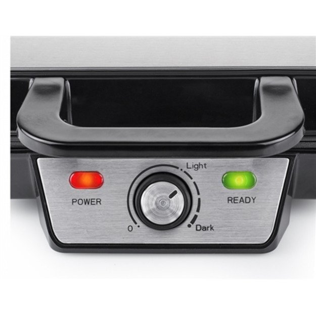 Tristar | Waffle maker | WF-2195 | 1000 W | Number of pastry 2 | Belgium | Black 2