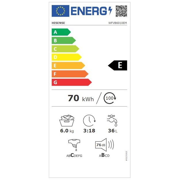 HISENSE WFVB6010EM