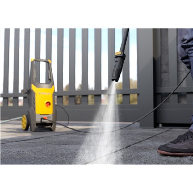 STANLEY SXPW14PE High Pressure Washer with Patio Cleaner (1400 W, 110 bar, 390 l/h) | 1400 W | 110 bar | 390 l/h