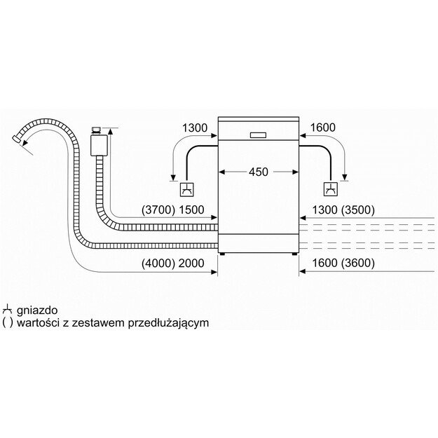 Zmywarka do zabudowy BOSCH SPI2HKS58E