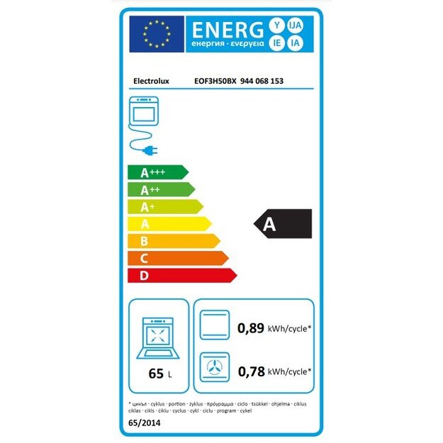 ELECTROLUX EOF3H50BX