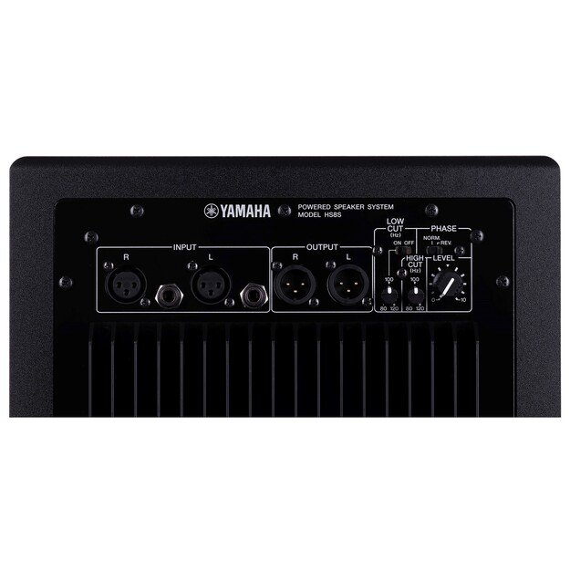 Yamaha HS8S subwoofer Black 150 W