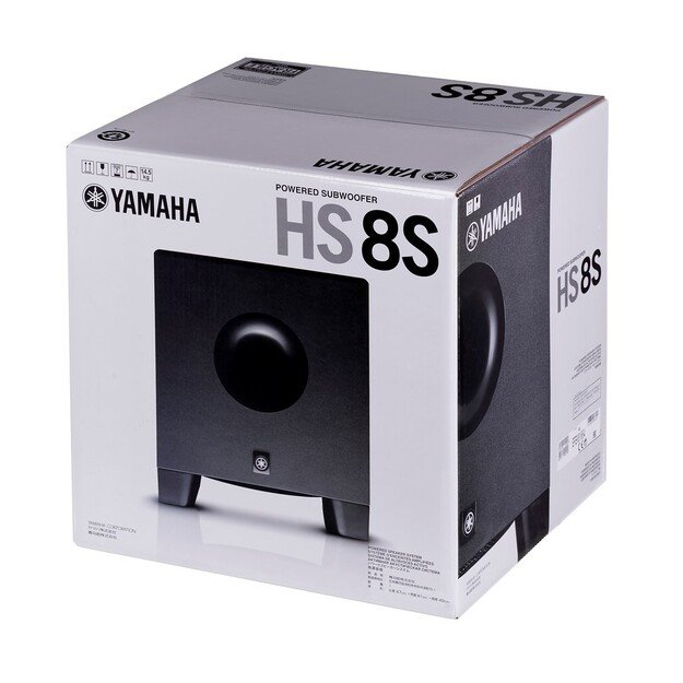 Yamaha HS8S subwoofer Black 150 W