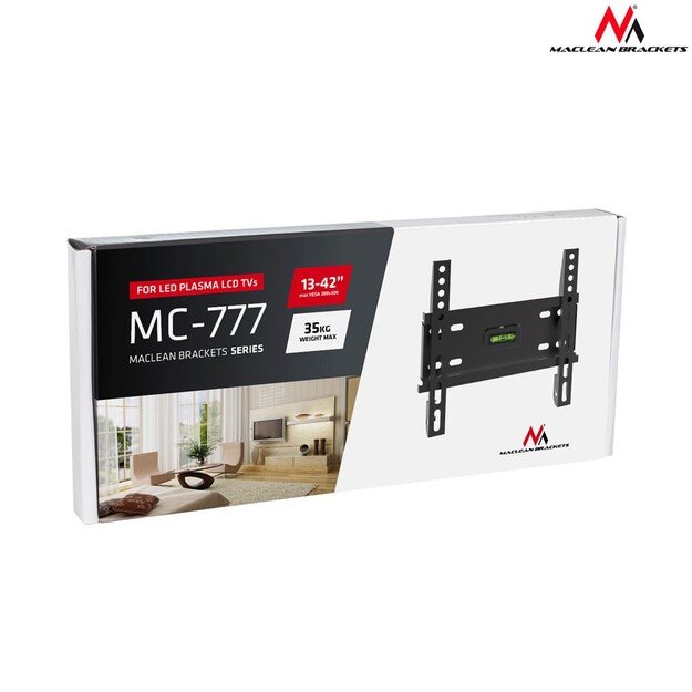 Mount wall for TV Maclean MC-777 (Wall, 13  - 42 , max. 35kg)