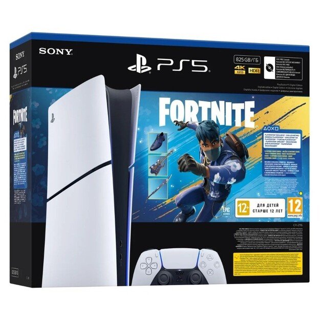 PlayStation 5 Slim Digital + Fortnite Rozkwitający Chaos 1