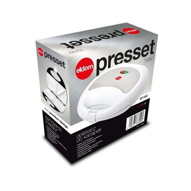 ELDOM Sandwich RUDDY, 750 W, granite slabs 11