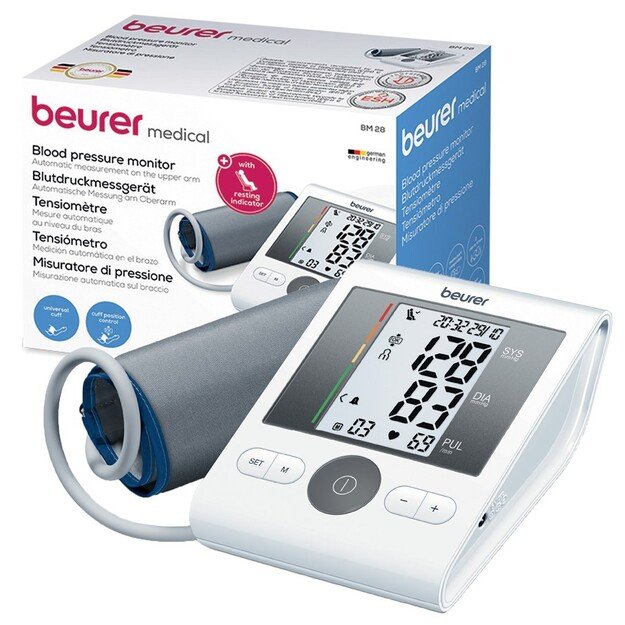Beurer BM 28 HSD Upper arm Automatic 4 user(s)