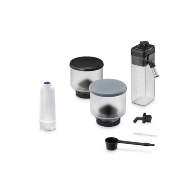 Delonghi Coffee Maker | EXAM440.55.G Rivelia | Pump pressure 19 bar | Built-in milk frother | Automatic | 1450 W | Pebble Grey