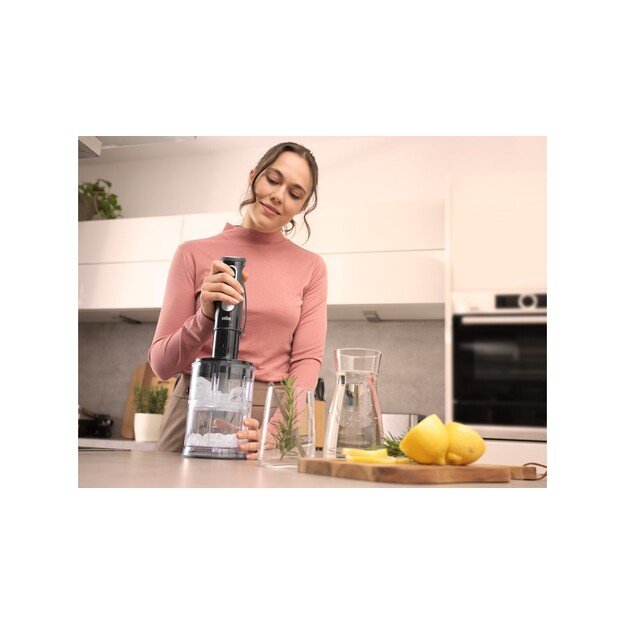 Braun Domestic Home Hand Blender, stainless steel, 1,000 Watts, 25 speeds, Turbo (0X22111504)