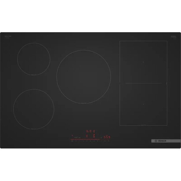 Bosch Serie 6 PVW81CHB1E hob Black Built-in 80 cm Zone induction hob 5 zone(s)