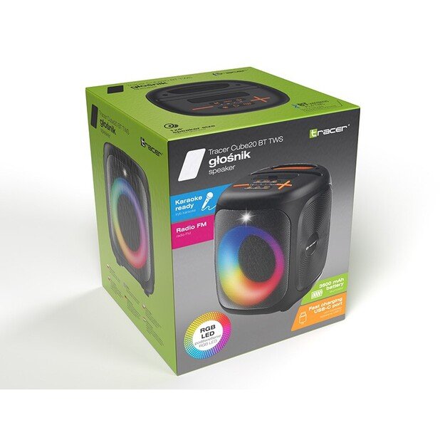 Tracer 47753 Cube20 BT TWS Speaker