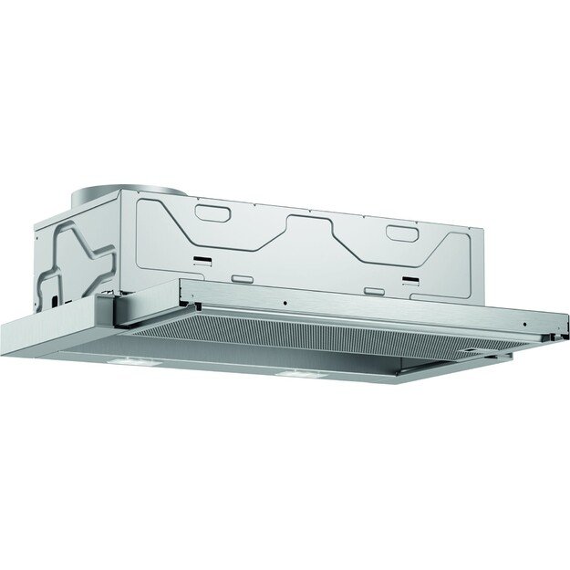 Bosch Serie 2 DFL063W56 cooker hood Semi built-in (pull out) Metallic 328 m3/h C