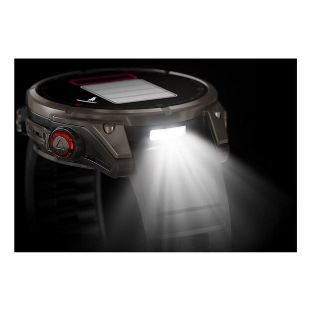 Garmin fēnix 8 Pro 3.56 cm (1.4 ) AMOLED 47 mm Digital 454 x 454 pixels Touchscreen Graphite, Titanium Wi-Fi GPS (satellite)