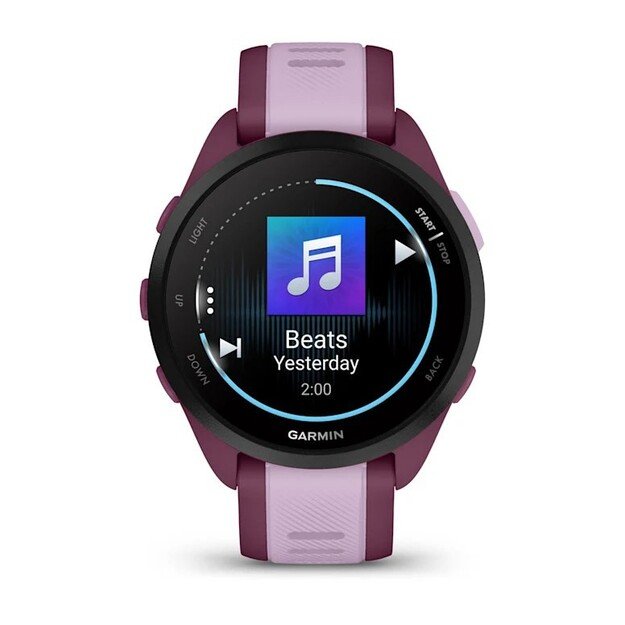 Garmin Forerunner 165 Music 3.05 cm (1.2 ) AMOLED 43 mm Digital 390 x 390 pixels Touchscreen Purple GPS (satellite) 4