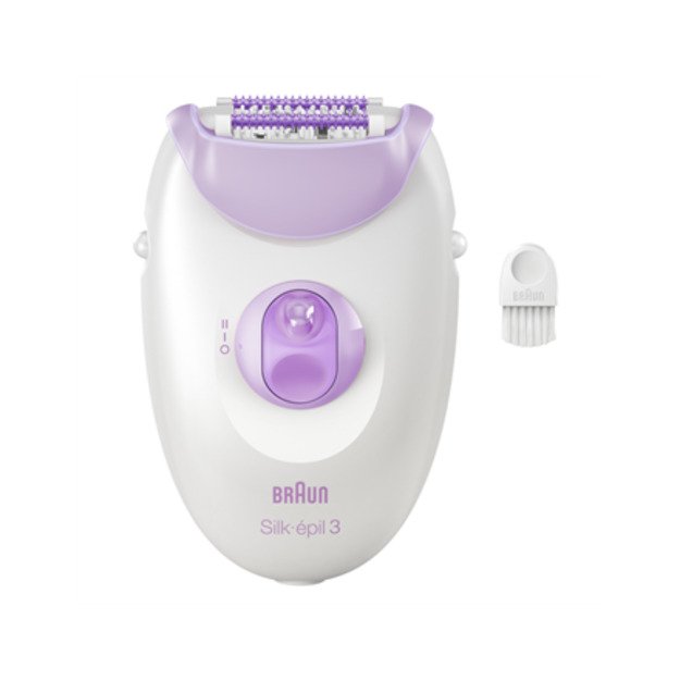 Epilator | SE3-000 Silk épil 3 | Number of power levels 2 | White/Purple