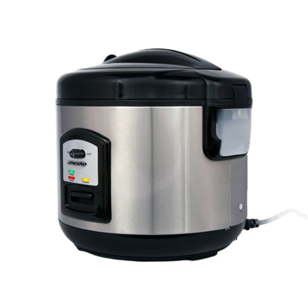 Mesko | Rice cooker | MS 6411 | 1000 W | 1.5 L | Black/Stainless steel