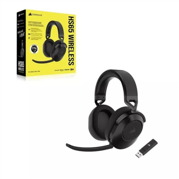 CORSAIR HS65 WIRELESS Gaming Headset Carbon EU