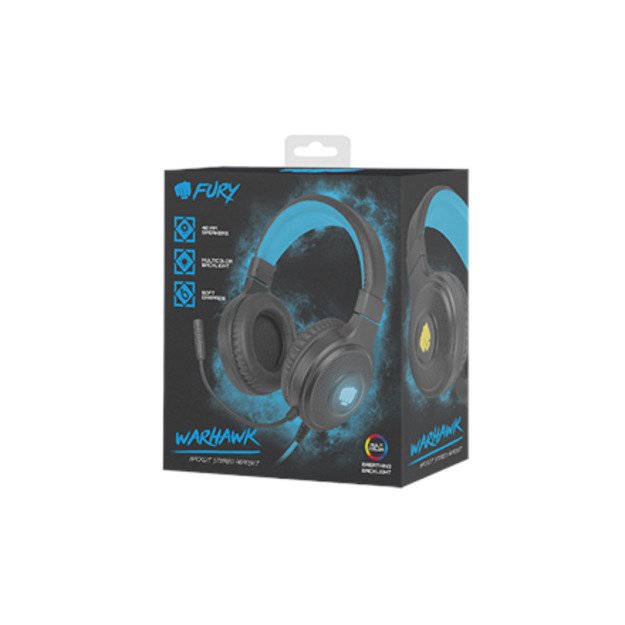 FURY HEADSET WARHAWK RGB BACKLIGHT