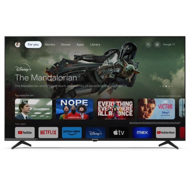 Sharp | 55GL4260E | 55  (139cm) | Smart TV | Google TV | 4K UHD