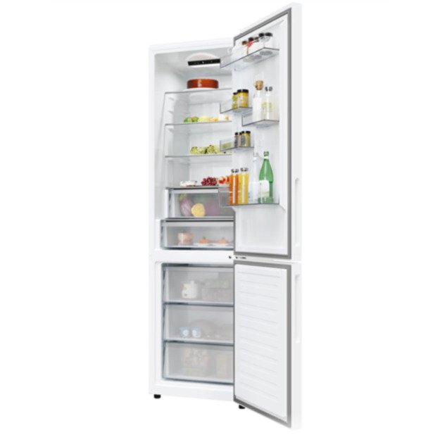 Candy Refrigerator | CNCQ2T620EW | Energy efficiency class E | Free standing | Combi | Height 205 cm | No Frost system | Fridge