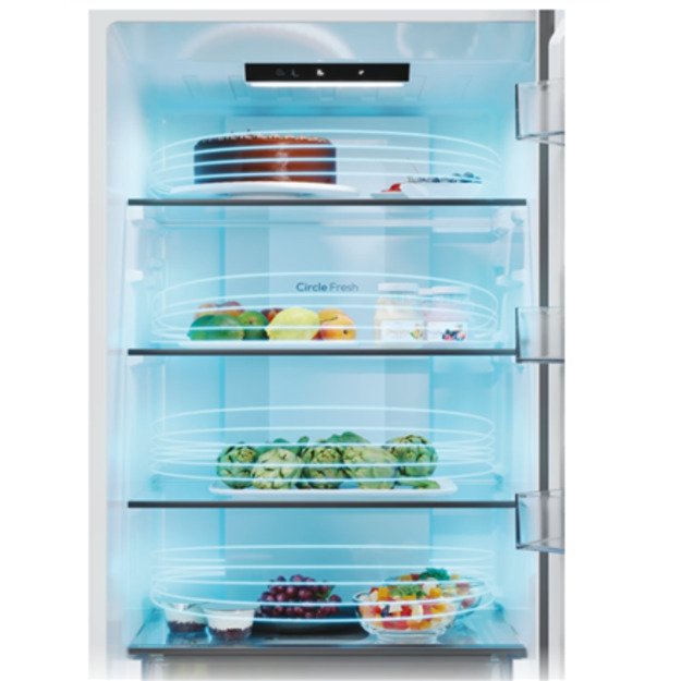 Candy Refrigerator | CNCQ2T620EW | Energy efficiency class E | Free standing | Combi | Height 205 cm | No Frost system | Fridge