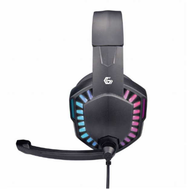 Gembird | Wired | On-Ear | Microphone | Gaming headset with LED light effect | GHS-06