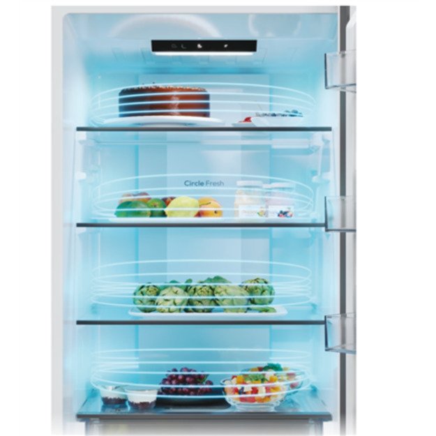 Candy Refrigerator | CNCQ2T620EB | Energy efficiency class E | Free standing | Combi | Height 205 cm | No Frost system | Fridge