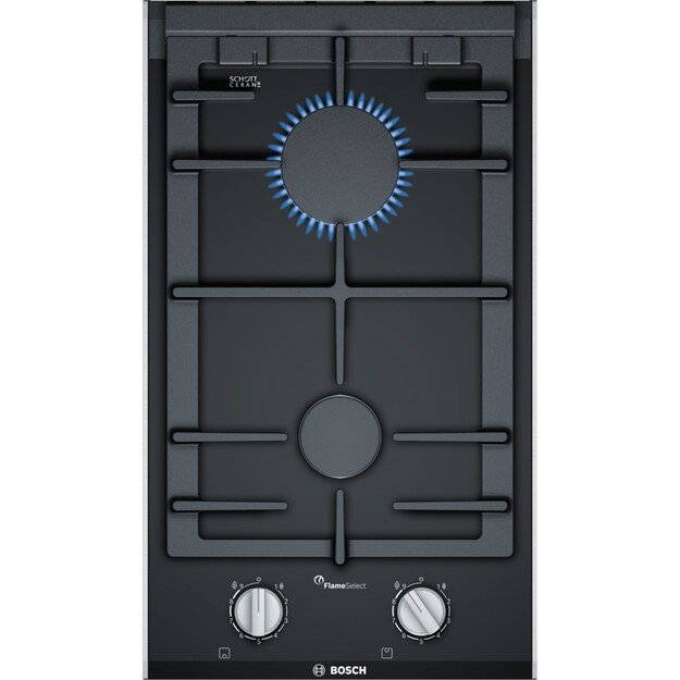 Bosch PRB3A6B70 hob Black Built-in Gas 2 zone(s)