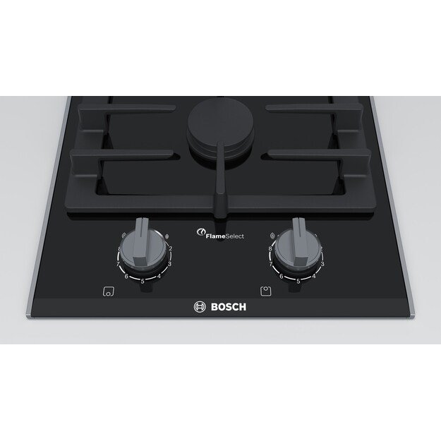 Bosch PRB3A6B70 hob Black Built-in Gas 2 zone(s)