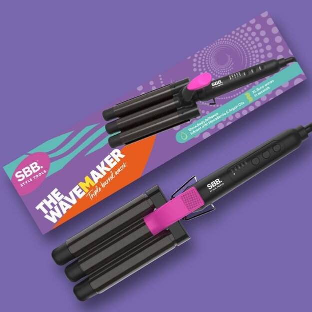 SBB. SBWV-2000-EU Wavemaker Triple Barrel Waver