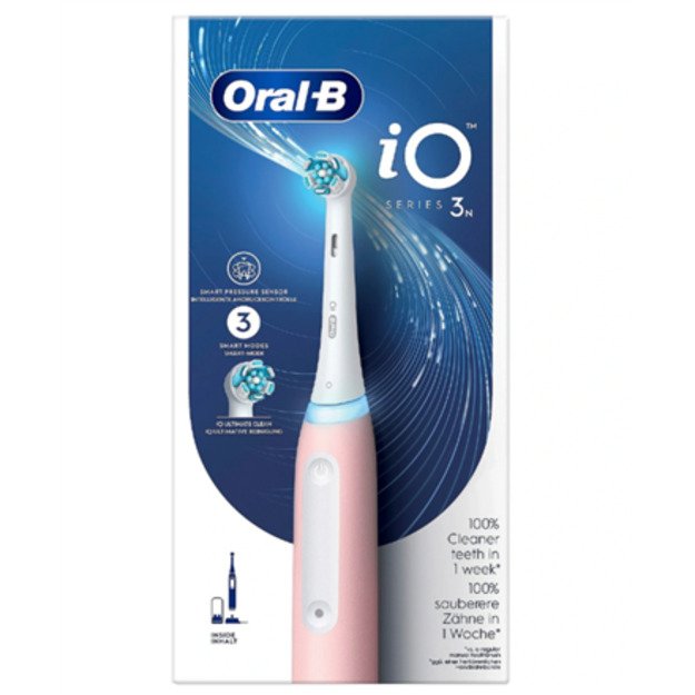 Oral-B Electric Toothbrush | iO3N | Rechargeable | For adults | Number of brush heads included 1 | Number of teeth brushing mode