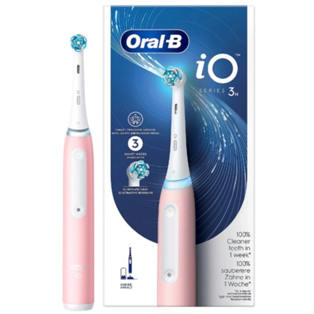 Oral-B Electric Toothbrush | iO3N | Rechargeable | For adults | Number of brush heads included 1 | Number of teeth brushing mode