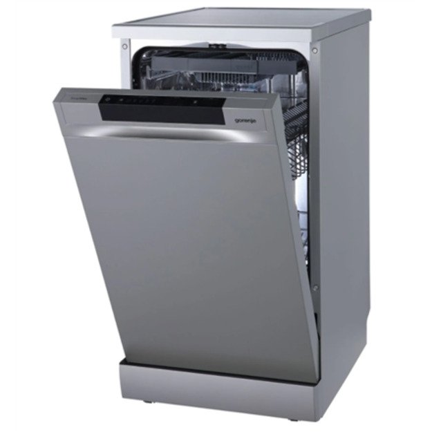 Free standing | Dishwasher | GS541D10X | Width 44.8 cm | Number of place settings 11 | Number of programs 5 | Energy efficiency