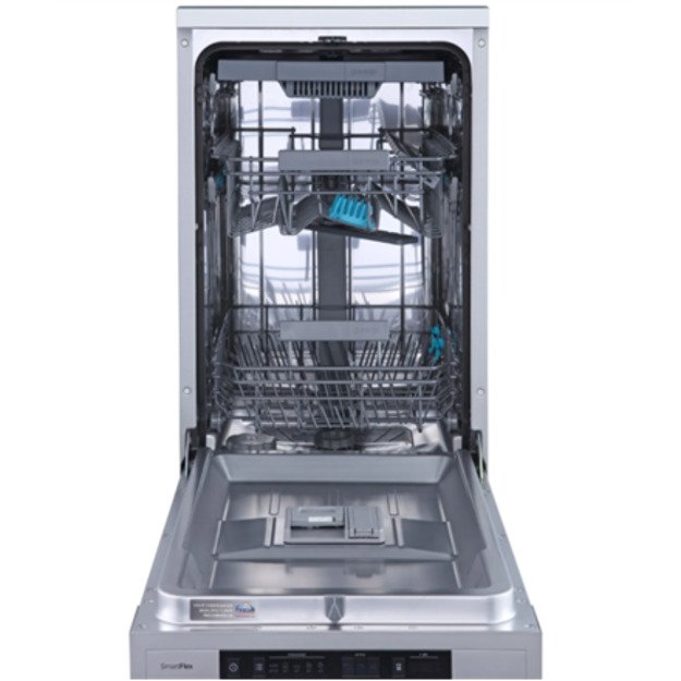 Free standing | Dishwasher | GS541D10X | Width 44.8 cm | Number of place settings 11 | Number of programs 5 | Energy efficiency