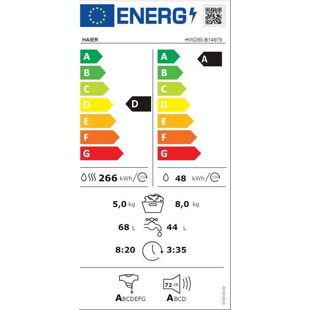 HAIER HWD80-B14979