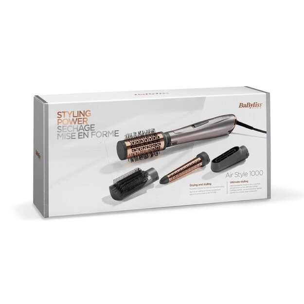 BaByliss Air Style 1000 Hair styling kit Warm Black, Copper, Palladium 1000 W 98.4  (2.5 m)