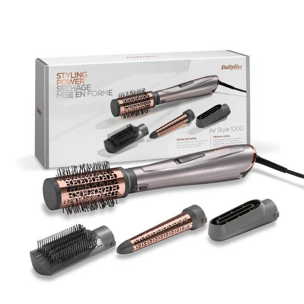 BaByliss Air Style 1000 Hair styling kit Warm Black, Copper, Palladium 1000 W 98.4  (2.5 m)