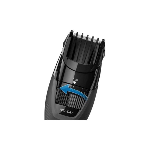 Panasonic | Beard Trimmer | ER-GB43-K503 | Cordless | Wet & Dry | Number of length steps 19 | Step precise 0.5 mm | Black