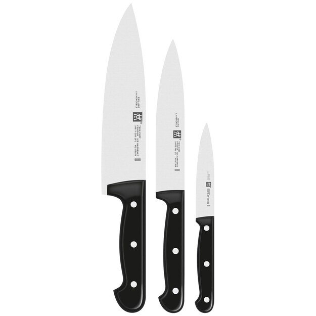 Set of 3 Zwilling Twin Chef knives