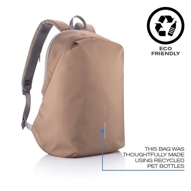 XD DESIGN ANTI-THEFT BACKPACK BOBBY SOFT BROWN P/N: P705.796