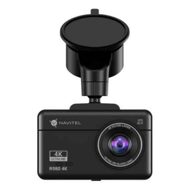 Navitel | Dashcam with Wi-Fi, GPS-informer, and digital speedometer | R980 4K | IPS display 3  