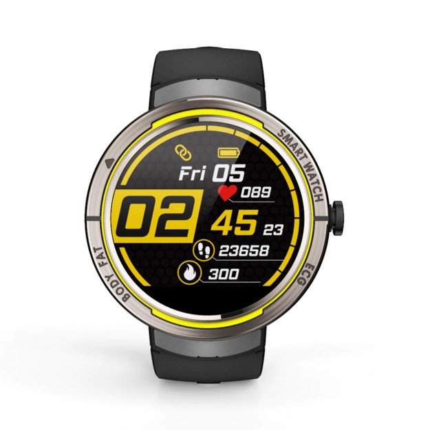 Kumi KU5 smartwatch black