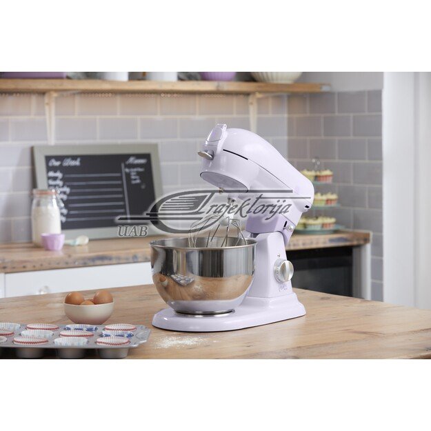 Mixer with bowl Swan DIE-CAST SP32010LYN (1500 W, pastel violet)