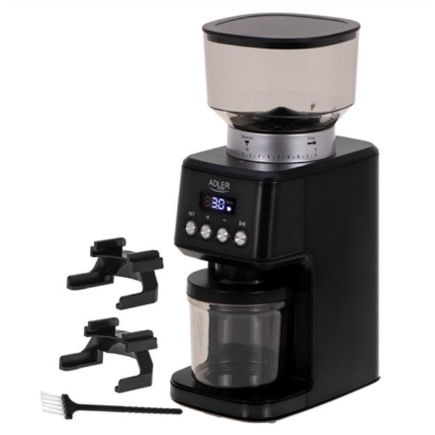 Adler Burr Coffee Grinder | AD 4300 | 180 W | Coffee beans capacity 300 g | Black