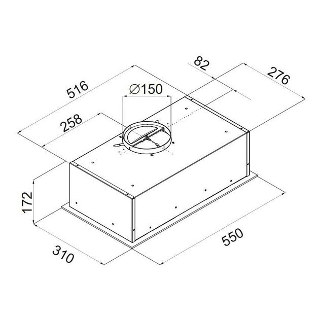 Gartraukis  CIARKO S-Box 55 Black